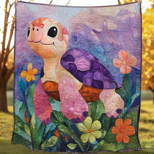 Turtle WO0608003CL Quilt Blanket