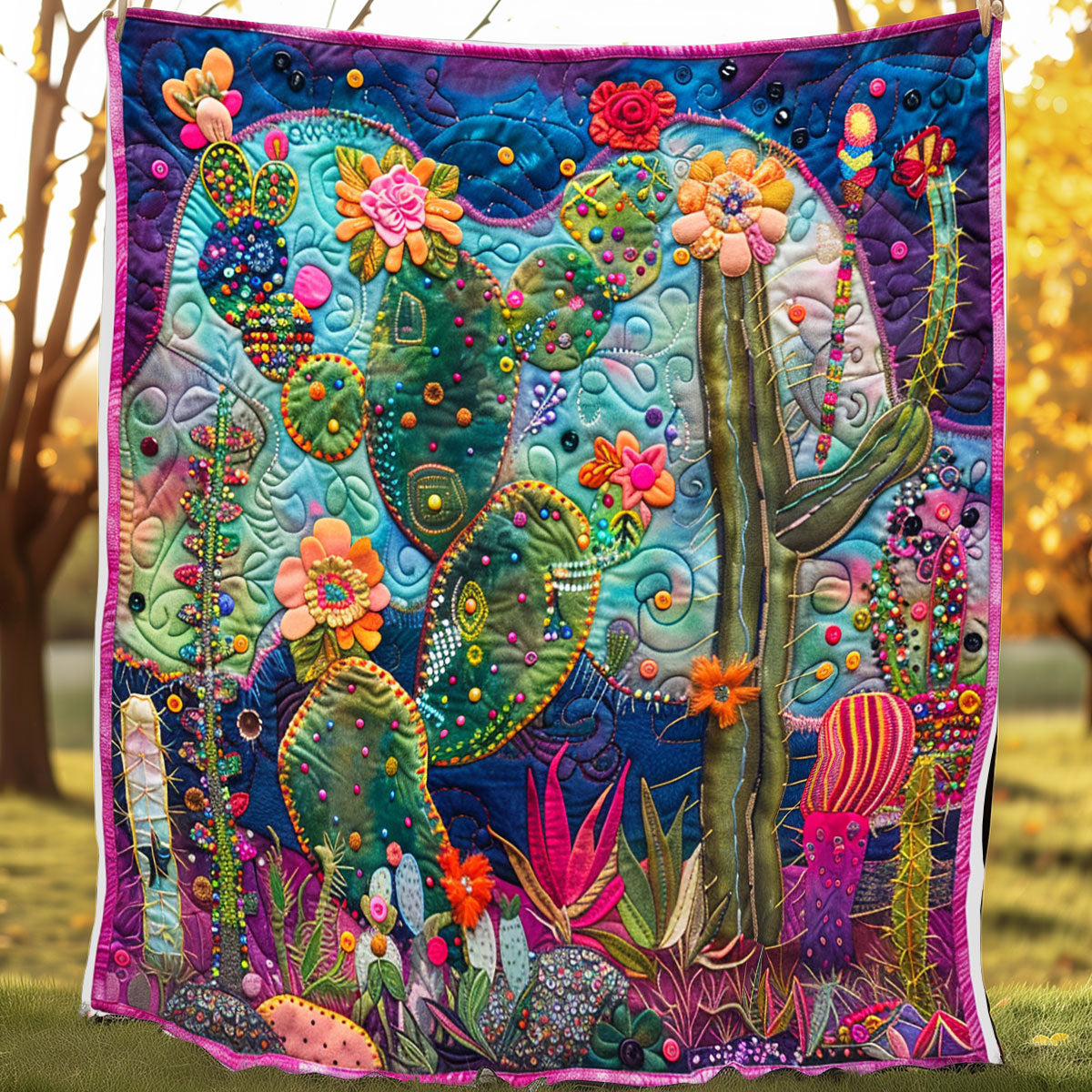 Twilight Sparkle Cacti XR3107024CL Quilt Blanket