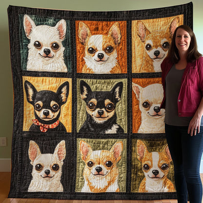Chihuahua WO0608019CL Quilt Blanket