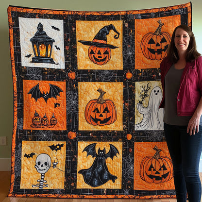 Halloween Memorable WO0508019CL Quilt Blanket