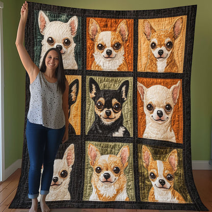 Chihuahua WO0608019CL Quilt Blanket
