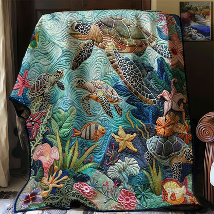 Turtle WJ0606018CL Quilt Blanket