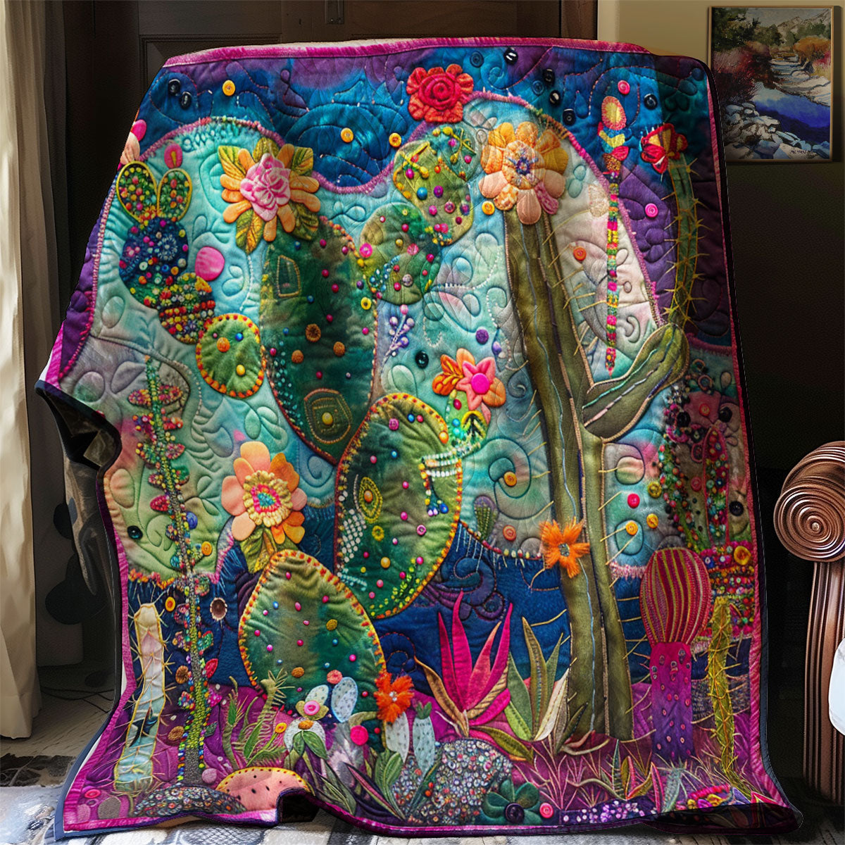 Twilight Sparkle Cacti XR3107024CL Quilt Blanket