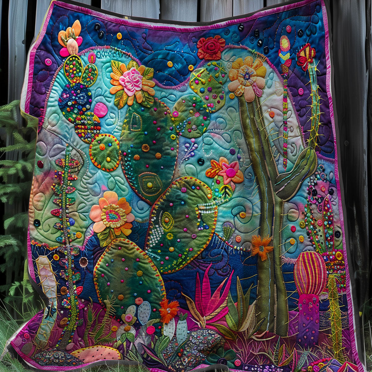 Twilight Sparkle Cacti XR3107024CL Quilt Blanket