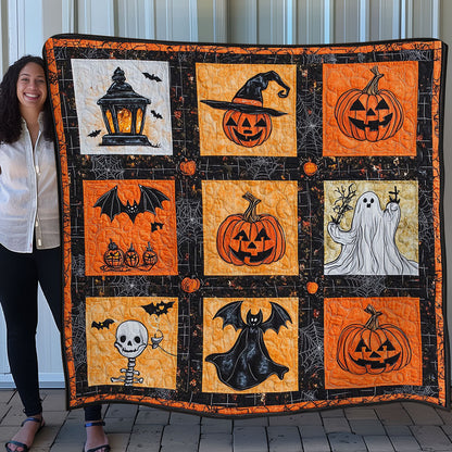 Halloween Memorable WO0508019CL Quilt Blanket
