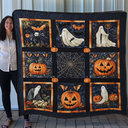 Halloween Mysteries WO0508018CL Quilt Blanket