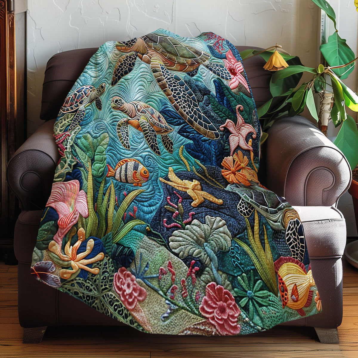 Turtle WJ0606018CL Quilt Blanket