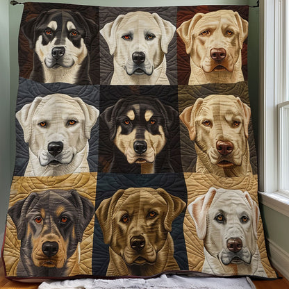 Husky Dogs WO0808022CL Quilt Blanket
