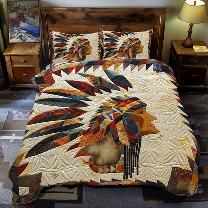 Native American XR1505003CL Quilted Bedding Set