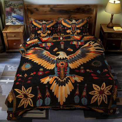 Eagle Native American WJ1306021CL Quilted Bedding Set