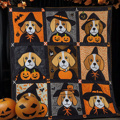 Beagle Halloween XR1908009CL Quilt Blanket