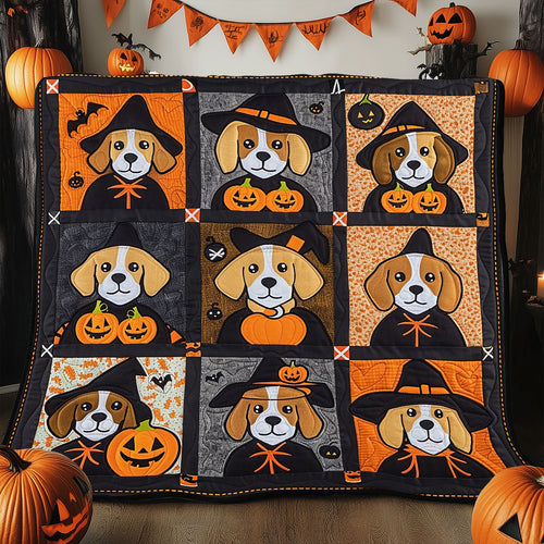 Beagle Halloween XR1908009CL Quilt Blanket