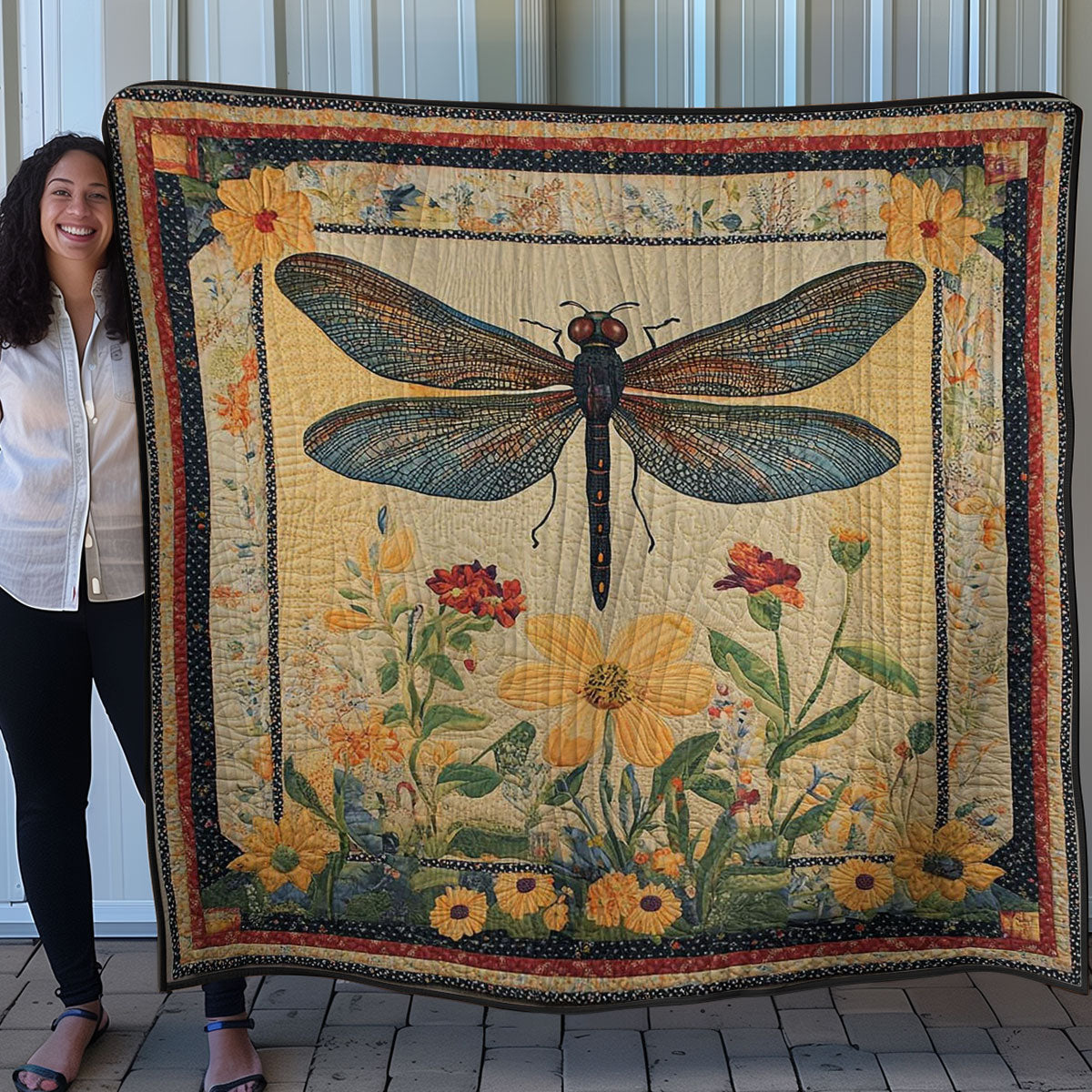 Dragonfly Snug WN3107016CL Quilt Blanket