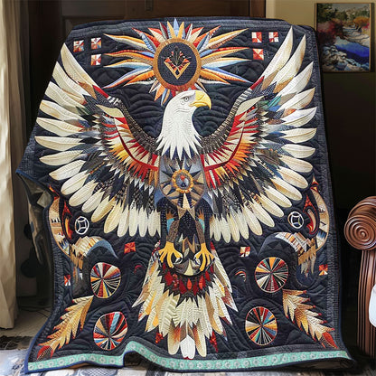 Eagle Native American WN1609054CL Quilt Blanket