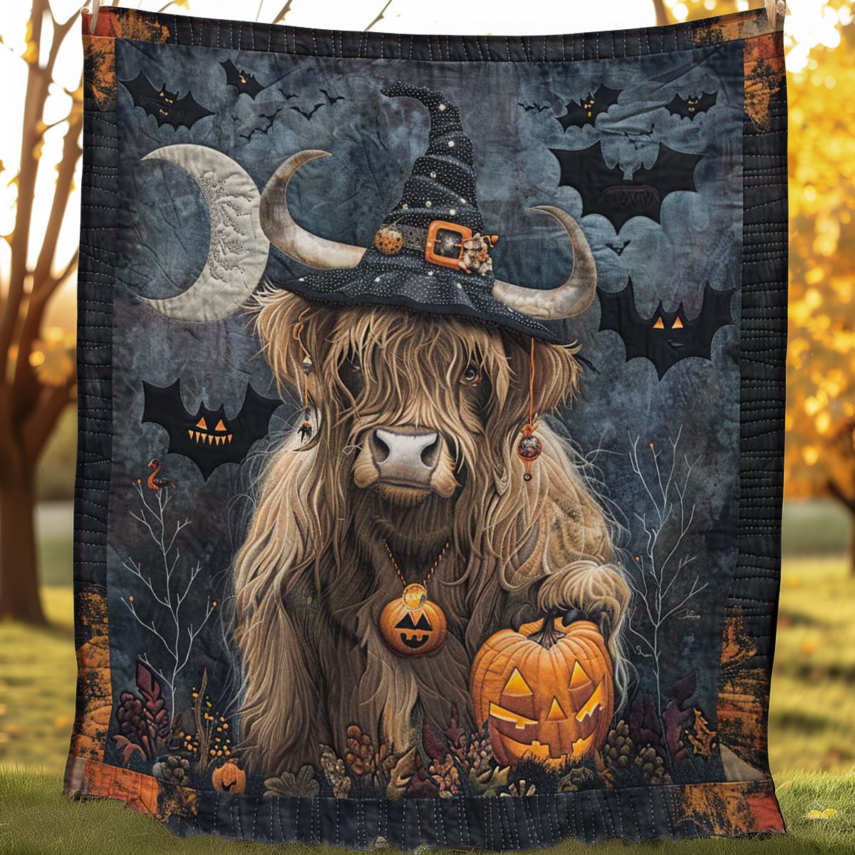 Haunted Highlander WN0908120CL Quilt Blanket