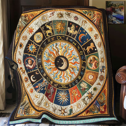 Native Zodiac Cosmos WN1709044CL Quilt Blanket