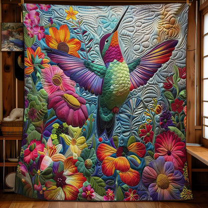 Twinkle Hummingbird WM2408052CL Quilt Blanket