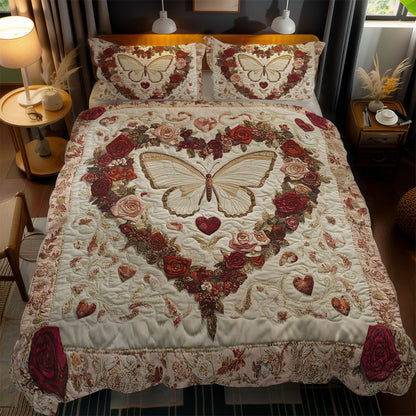 Victorian Butterfly WN1102087CL Quilted Bedding Set