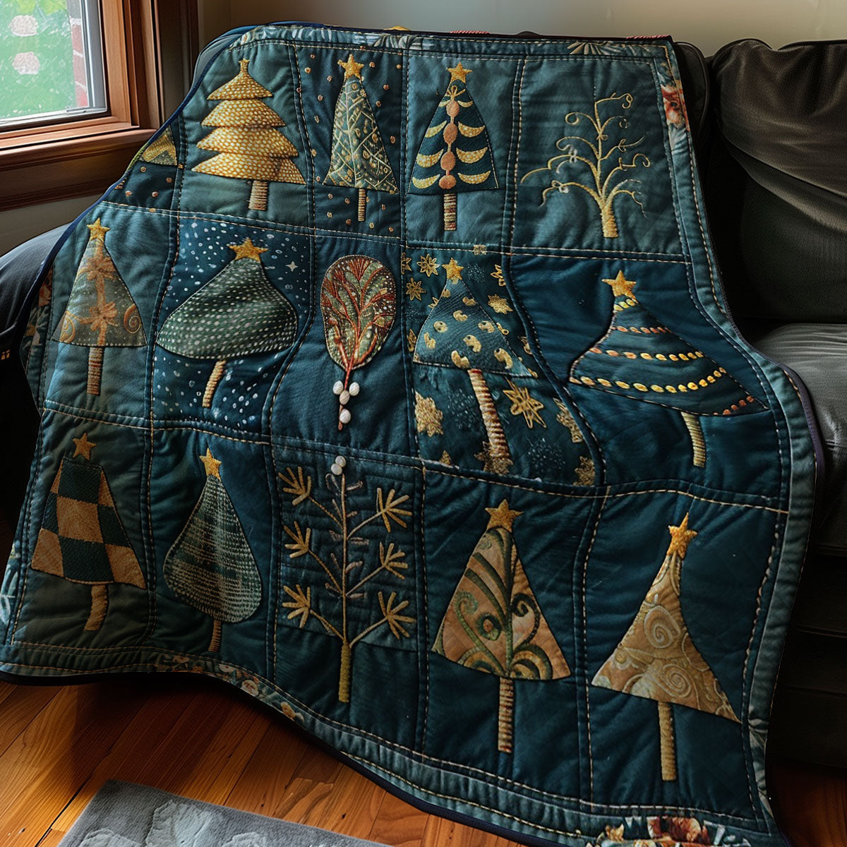 Type Of Noel Tree WM2607001CL Quilt Blanket