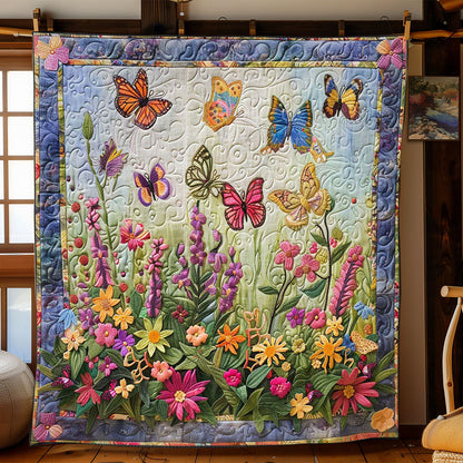 Butterfly Fantasy WN2108092CL Quilt Blanket