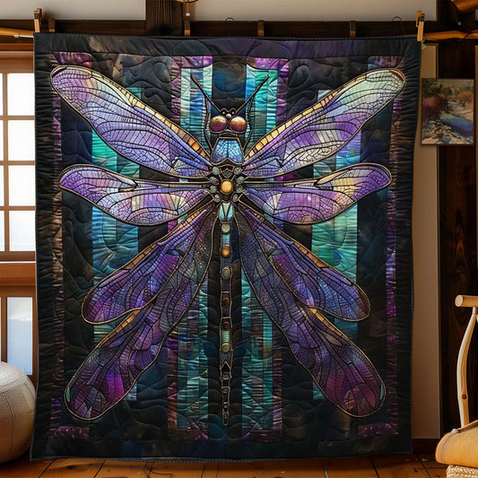 Dragonfly Delight WN2708003CL Quilt Blanket