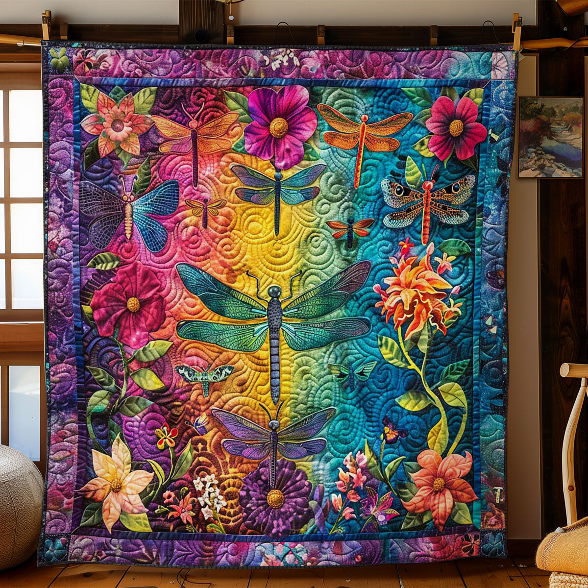Dragonfly Dreamkeeper WN2708036CL Quilt Blanket