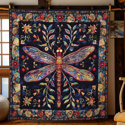 Dragonfly's Shadow WN2808027CL Quilt Blanket