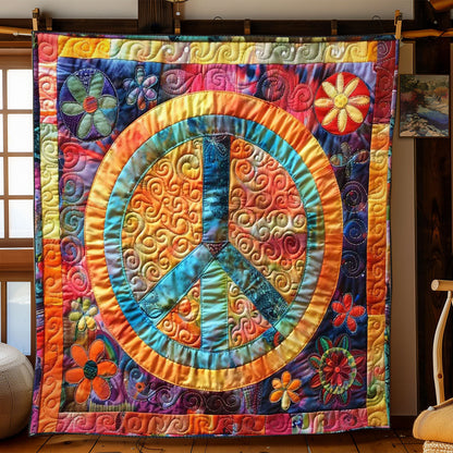 Flower Peace Comforter WN2108039CL Quilt Blanket