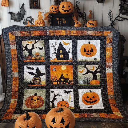 Halloween Creepy WN0608061CL Quilt Blanket