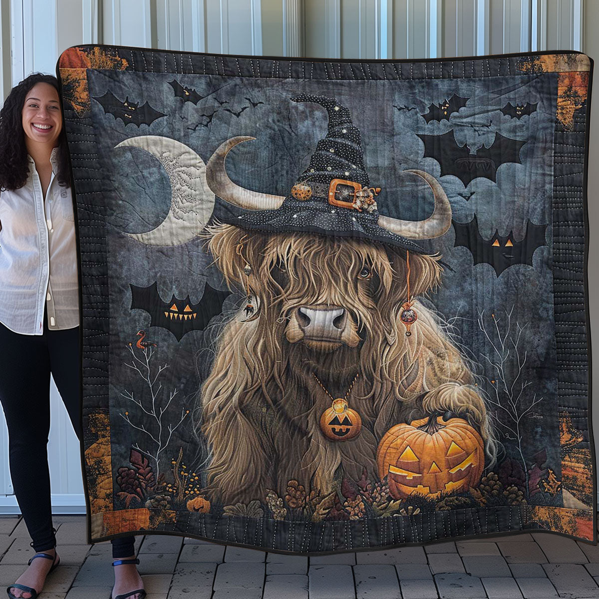 Haunted Highlander WN0908120CL Quilt Blanket