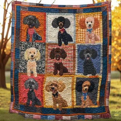 Loveable Poodle SR1008006CL Quilt Blanket