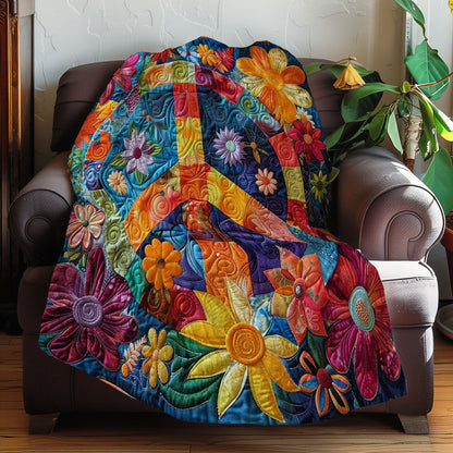 Peace And Love WN0808008CL Quilt Blanket