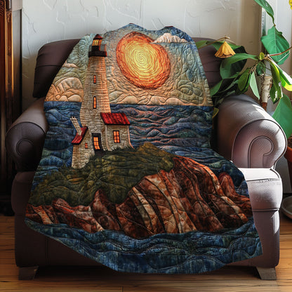 Peaceful Lighthouse WN0108071CL Quilt Blanket