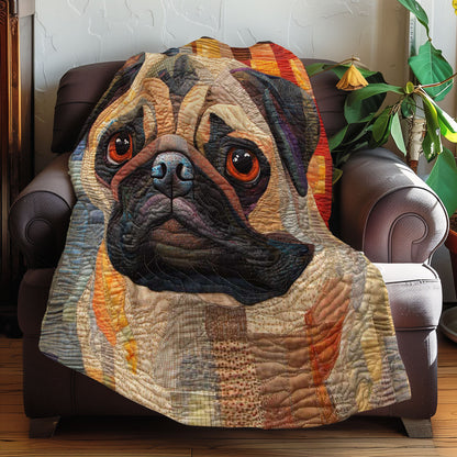 Pug Pals WN0508015CL Quilt Blanket