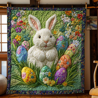 Rabbit Garden Bliss WN2001011CL Quilt Blanket