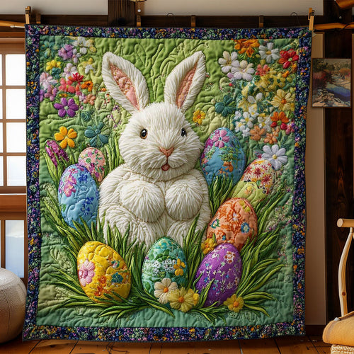 Rabbit Garden Bliss WN2001011CL Quilt Blanket