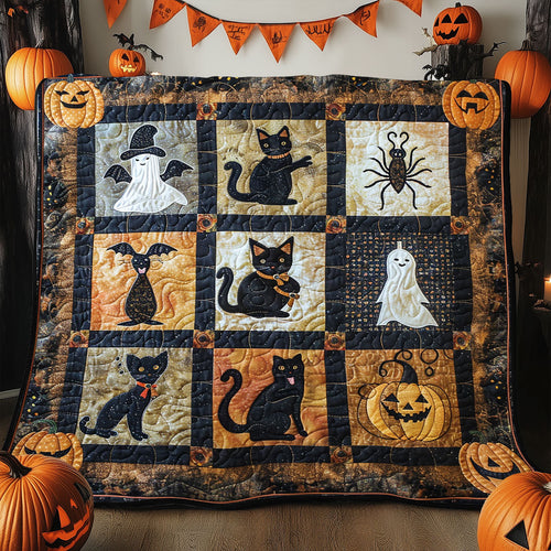 Spooky Halloween Collection SR2108034CL Quilt Blanket
