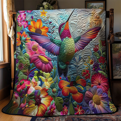 Twinkle Hummingbird WM2408052CL Quilt Blanket