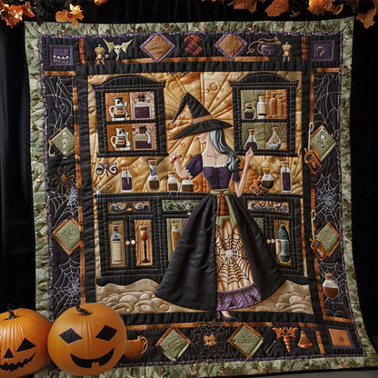 Witch’s Alchemical Secrets WN2808117CL Quilt Blanket