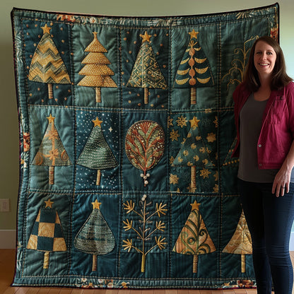 Type Of Noel Tree WM2607001CL Quilt Blanket