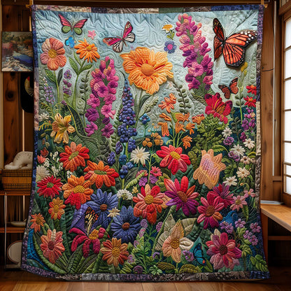 Butterfly Breeze WN2108096CL Quilt Blanket
