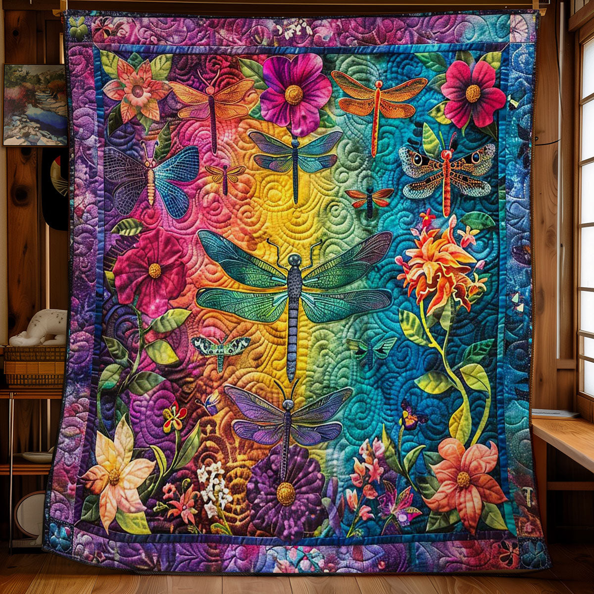 Dragonfly Dreamkeeper WN2708036CL Quilt Blanket