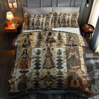 Native American WJ1106027CL Quilted Bedding Set