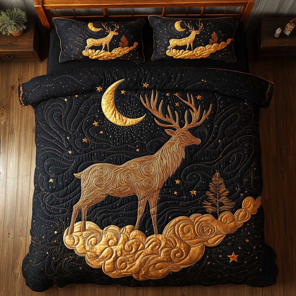 Night Sky Stag WP2301026CL Duvet Cover Set