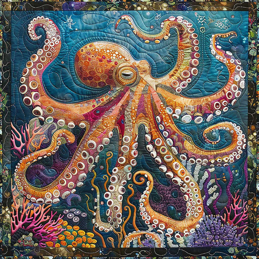 Octopus WM1308048CL Quilt Blanket
