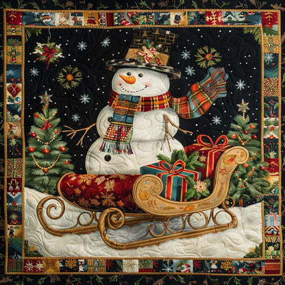 Snowman Gifts WJ2908027CL Quilt Blanket