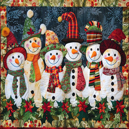 Snowman WJ2208025CL Quilt Blanket