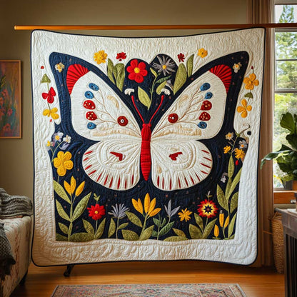 Spring Butterfly Patchwork WP1911028CL Quilt Blanket