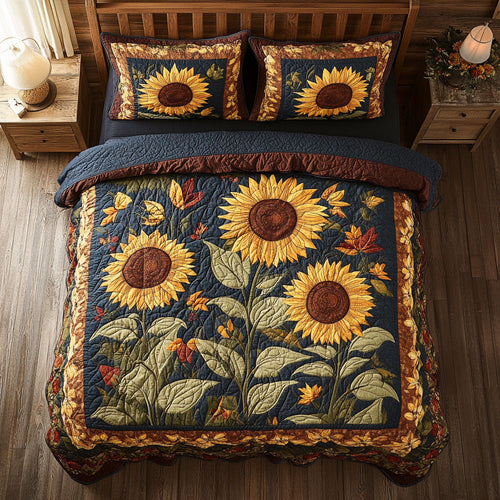 Sunflower WX1302497CL Quilted Bedding Set