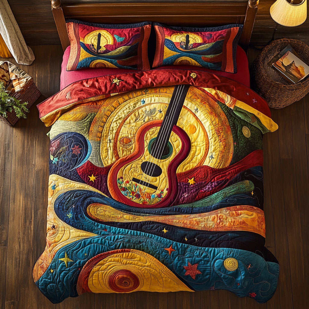 Vibrant Guitar WX0702193CL Duvet Cover Set